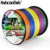 Ashconfish 슈퍼 파워 16 가닥 땋은 얼음 낚시 2000M PE 바닷물 바다 낚시 500LB 강한 저항 직조 중공 코어 2