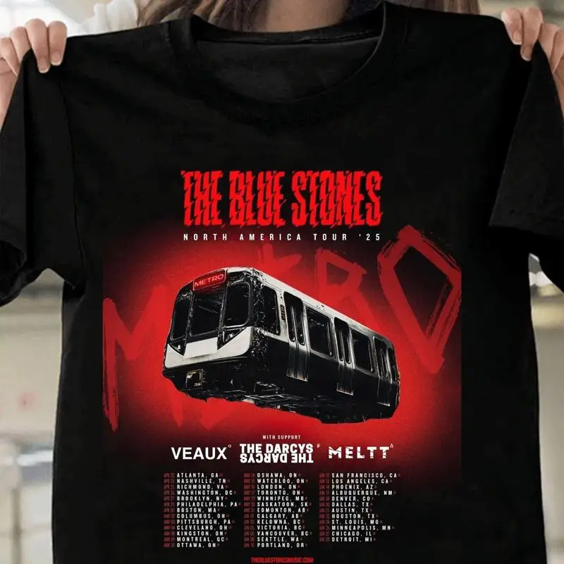 

Футболка The Blue Stones Tour 2025 для фанатов от S до 3XL