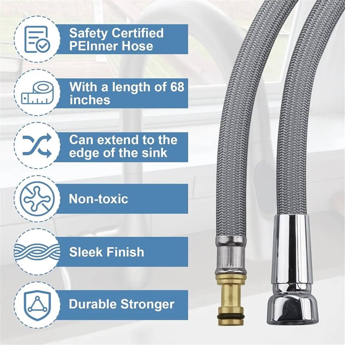 618 Mega Sale Pull Down Hose Kit 150259 Replace for Moen Kitchen Faucet Part 187108 150259 159560, 68