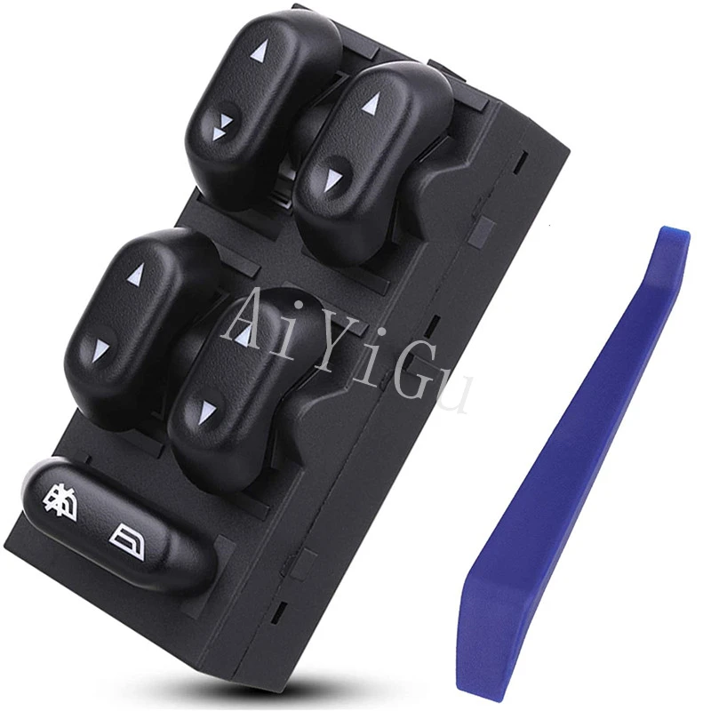 AiYiGu Master Window Control Switch Button Compatible with Ford F150 Expedition/Lincoln/Mercury 2003-2008 Replace OE 5L1Z14529AA