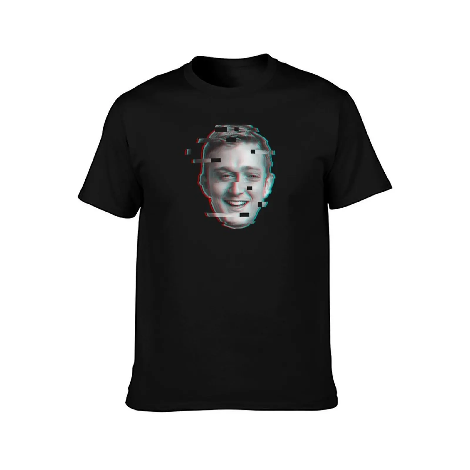 vald glitché T-Shirt Halloween Casual T-Shirt