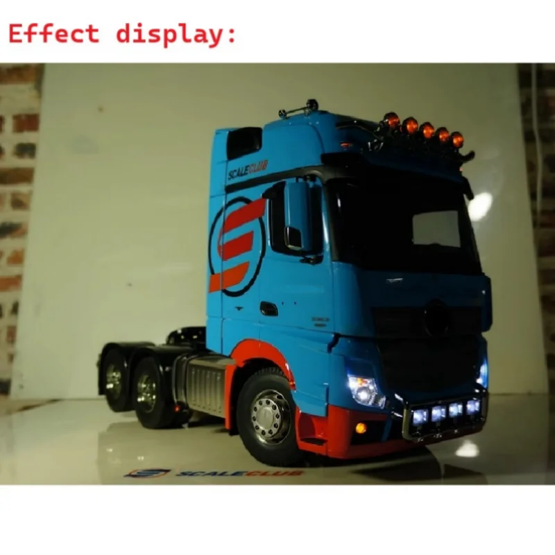 Für Tamiya Lichtset, Upgrade-Teile für Tamiya 1/14 RC Anhänger, Traktor, Lastwagen, RC Auto Zubehör – Detail 8