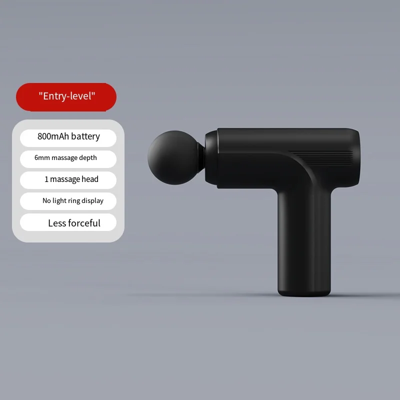 Pistol Pijat Elektrik Mini USB untuk Jaringan Dalam, Pijat Wajah, 8 Kepala, untuk Lengan, Punggung, Kaki, Relaksasi Otot Tubuh, Punggung, Lengan, Olahraga, Kebugaran