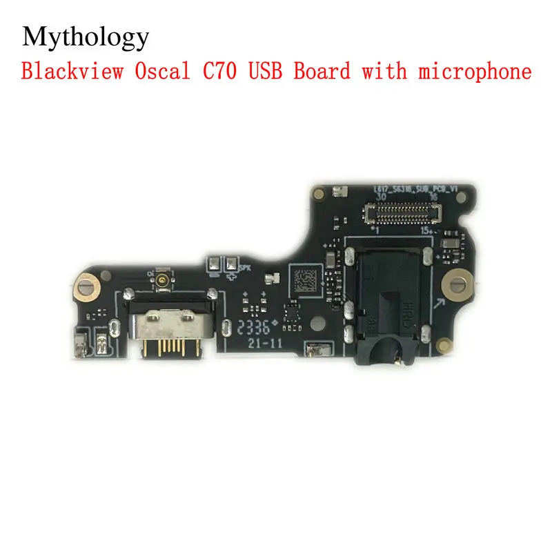 For Blackview Oscal C70 USB Board Microphone Original Mobile Phone Charger Circuits