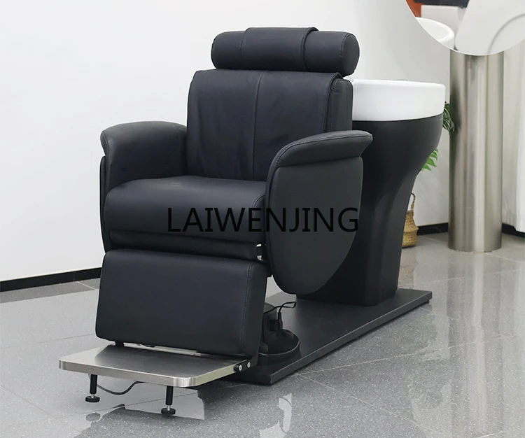 SGF Hair Salon Special Chair Lifting Rotary Shampoo Bed Multifunctional Massage