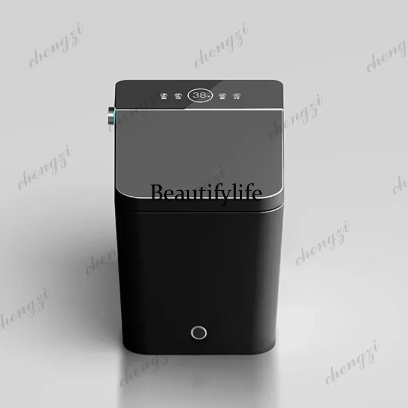 K153 Black Square Automatic Intelligent 110v Guangdong Smart Bidet Bowl Toilet With Air Cleaner