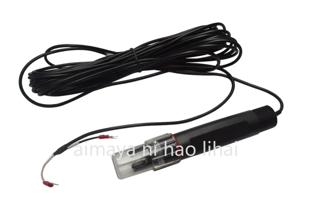 ndustrial Online pH Electrode Probe, Water Quality Tester Acidimeter Sensor for Sewage Treatment,