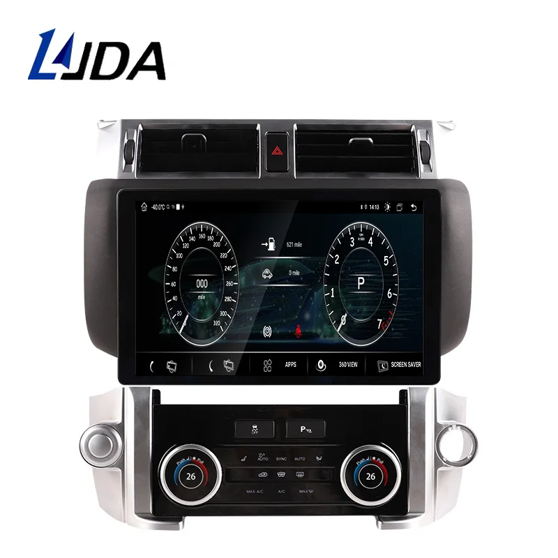 8+256GB Android 13 Car Multimedia Player For Land Rover Discovery 4 2009 - 2016 GPS Car Radio Stereo 13.3 Inch Audio Carplay