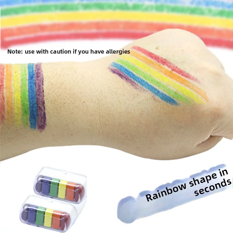 FNAF 레인보우 크레용 페인트 컬러 세트 파이브 나이츠 앳 프레디스 생일 파티 컬러풀 테마 파티 액세서리 파티 선물 포켓