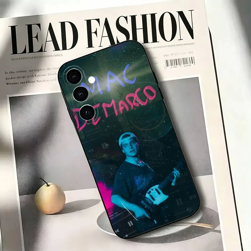 Mac D-DeMarco Singer hot Phone Case For Samsung A73 20,21s,22,31,32,52,53,72 Soft Black Shell