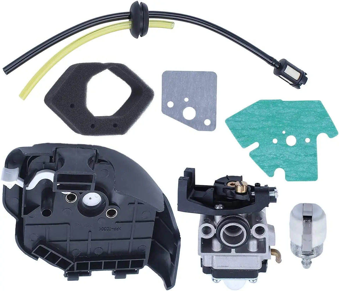 Carburetor For Honda GX25 GX25NT HHT25S Air Fuel Filter Housing Line Gasket Kit Carburetor Air Filter Housing