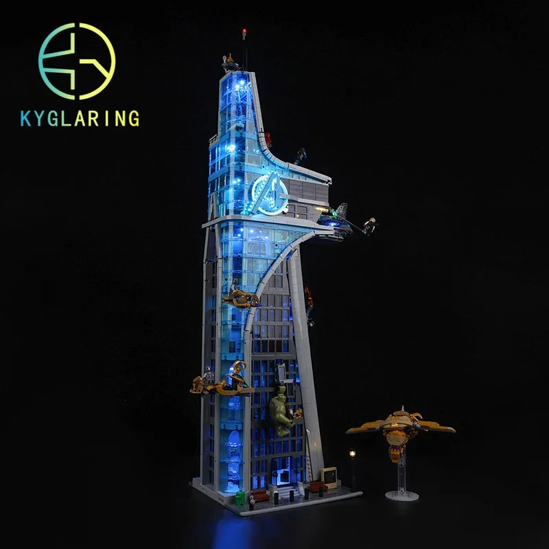 

Kyglaring Led Lighting Set DIY Toys for 76269 Tower Battle Blocks Building (Only Light Kit Included)