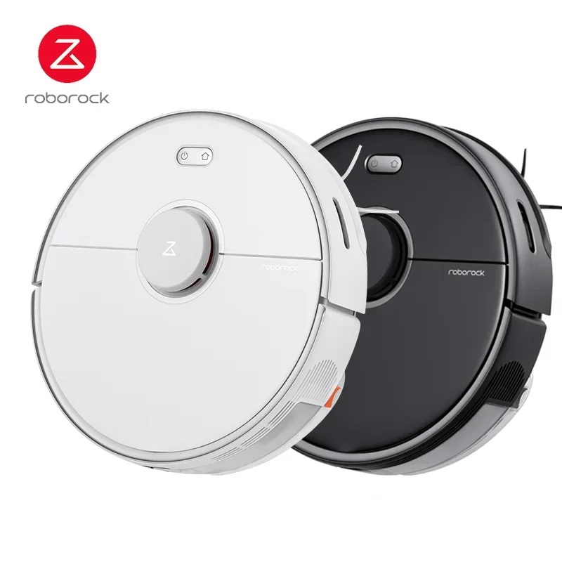 Roborock Robot Vacuum Cleaner S5 Max Wet Dry Mop Sweep Dust Sterilizer 180mins Long Smart Planned Wash Carpet Home APP Control