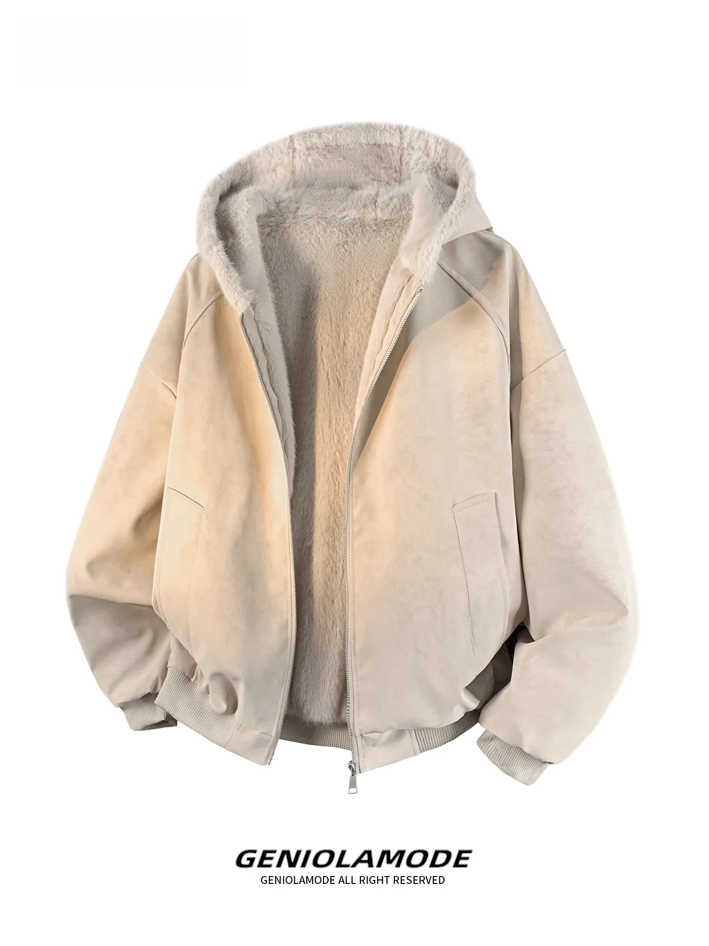 

Genio Lamode модное брендовое мужское хлопковое пальто на подкладке Fce High Street Cool Sle осень-зима Thiened из искусственной кожи пальто