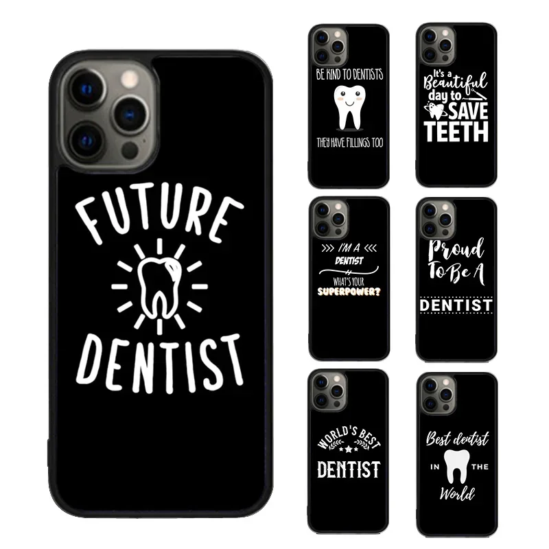 Dentista cita capa de telefone, capa para iPhone SE 2020, 15, 14, 13 Pro Max, 12, 11 Pro Max, Apple 8 Plus, 7, XR, XS