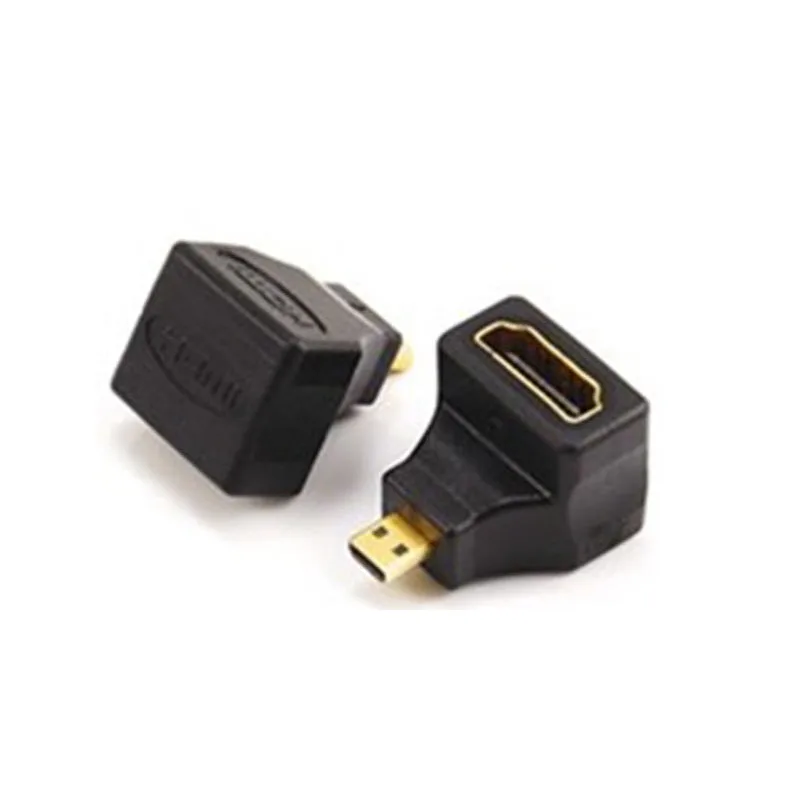 

20 шт. HDMI «мама» на HDMI «папа» 90 градусов вверх адаптер разъем удлинитель HDMI конвертер для ЖК-минитера ПК