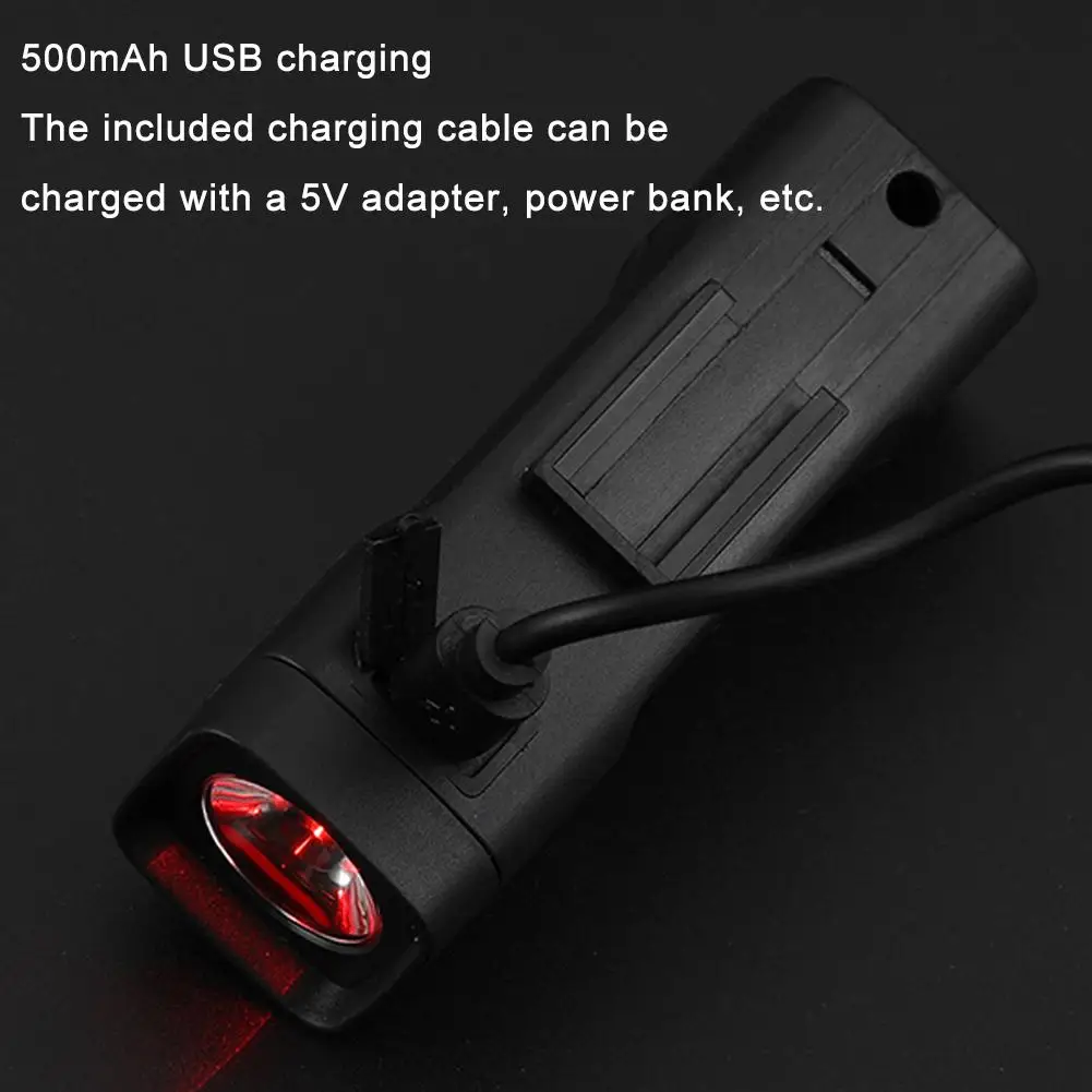 Bicycle Light Bike Headlight Power Bank Flashlight Highlight Cycling Road Usb Accessories Mtb Handlebar Charging H4a3