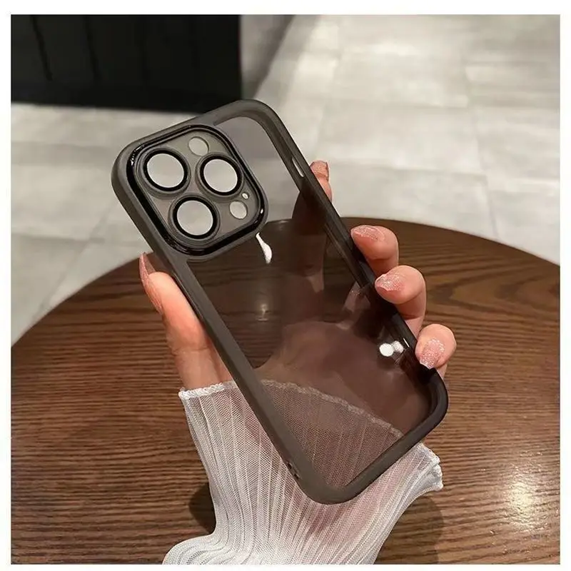 

Чехол для Realme 15 Чехол для телефона Realme 15 5G Чехлы для Realme 15 Pro Чехлы Realme 15 Pro 5G Роскошный мягкий бампер Прозрачная задняя крышка