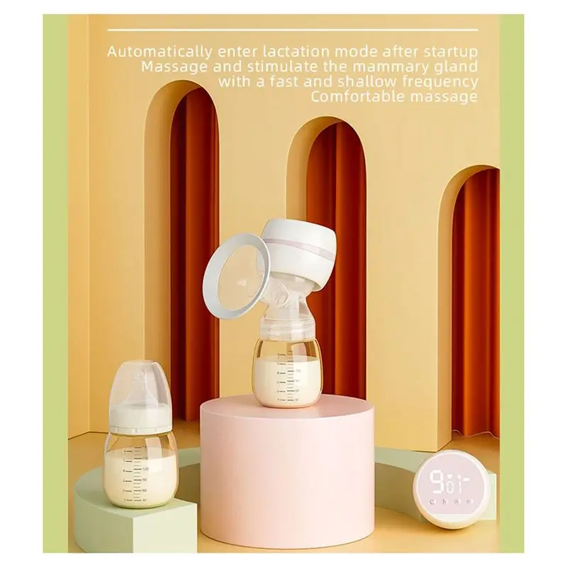 X18A-مضخة الثدي الكهربائية مضخة الثدي أحادية وثنائية دليل سيليكون مضخة الثدي الطفل الرضاعة الطبيعية الملحقات #4