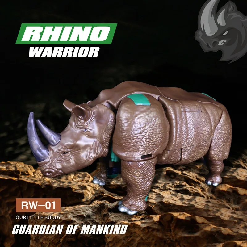 [В наличии] Новая фигурка-трансформер BW Beast Wars RW-01 RW01 Rhinox Rhino KO Kingdom Rhinox с коробкой