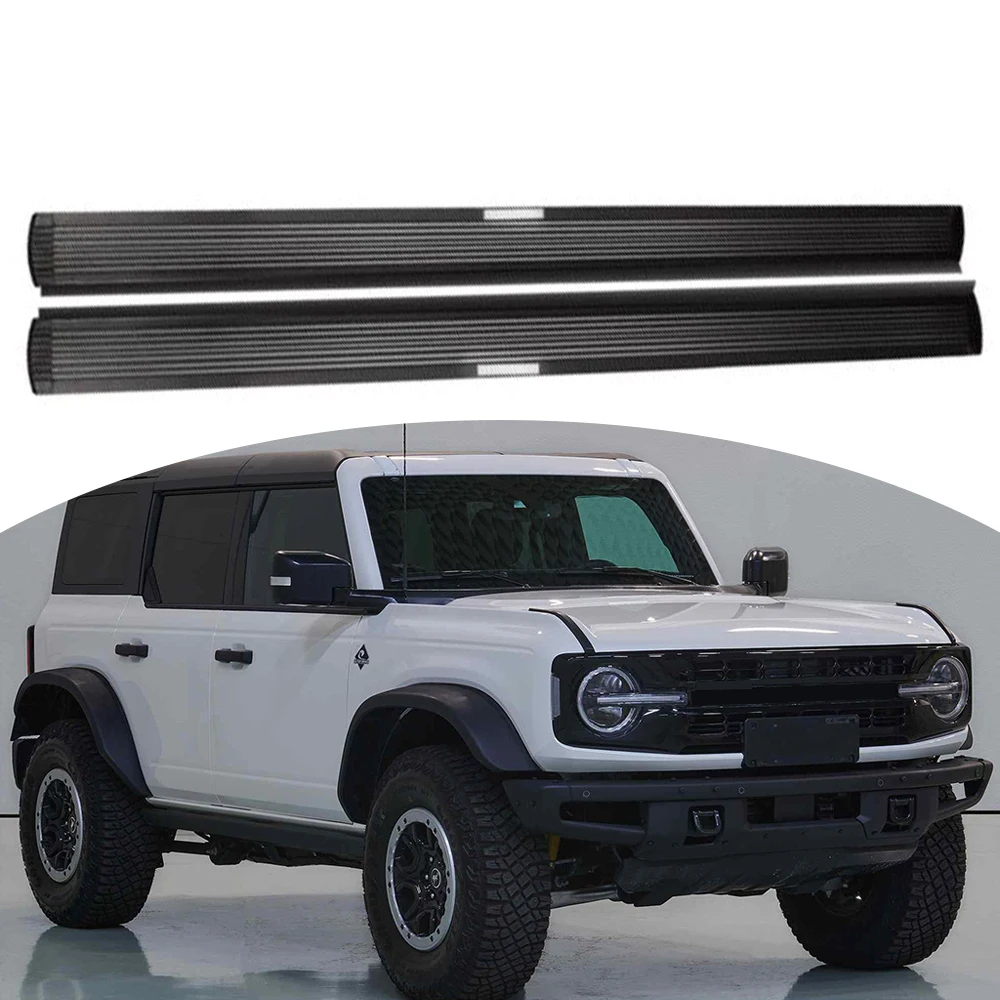 Door Side Step Fits for Ford Bronco 4 Door 2021-2023 Fixed Running Board Platform