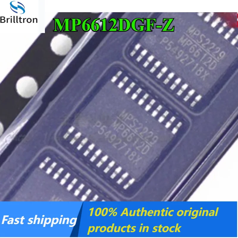 5-20PCS New MP6612DGF-Z MP6612D TSOP20 Power Management Chip Original, Fast Shipping.