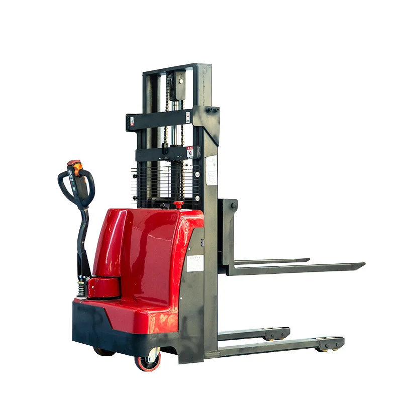 China New 1.5 Tons Electric Pallet Stacker Light Lift Truck for Machinery Repair Shop, Printing Forklift Products