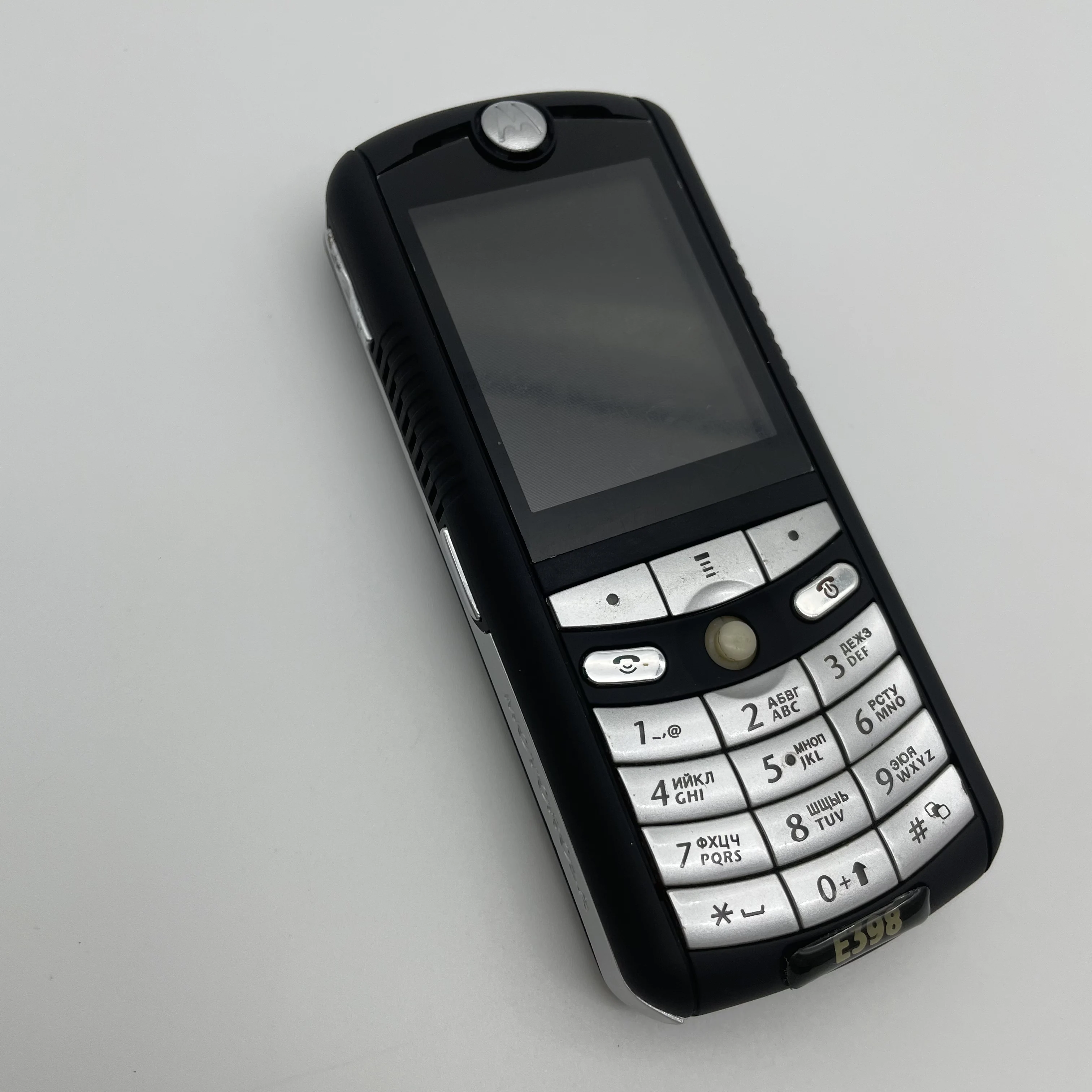 Refurbished Motorola E398 Original E398 0.3MP Detachable Battery 830mAh Cell Phone Wholesale Free shipping