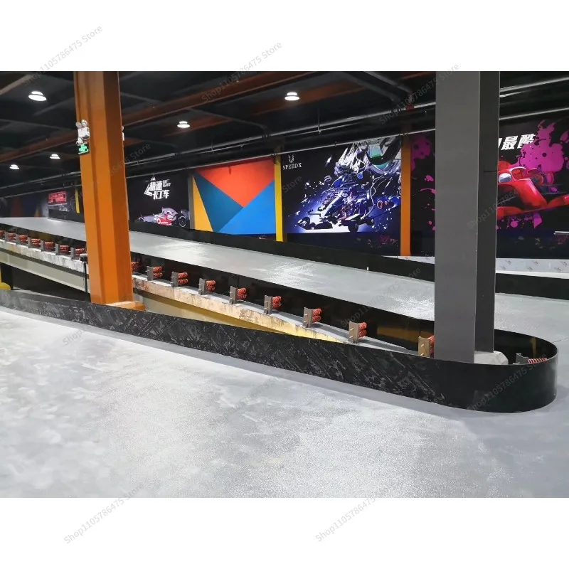 For Indoor Entertainment Kart Track Spring Crash Barrier, Club Racing Protection