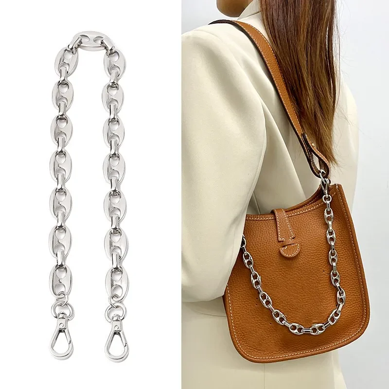 Her  bag Metal Chain Accessories can be used for Crossbody or Shoulder Bag Shoulder Straps with Thick Chains