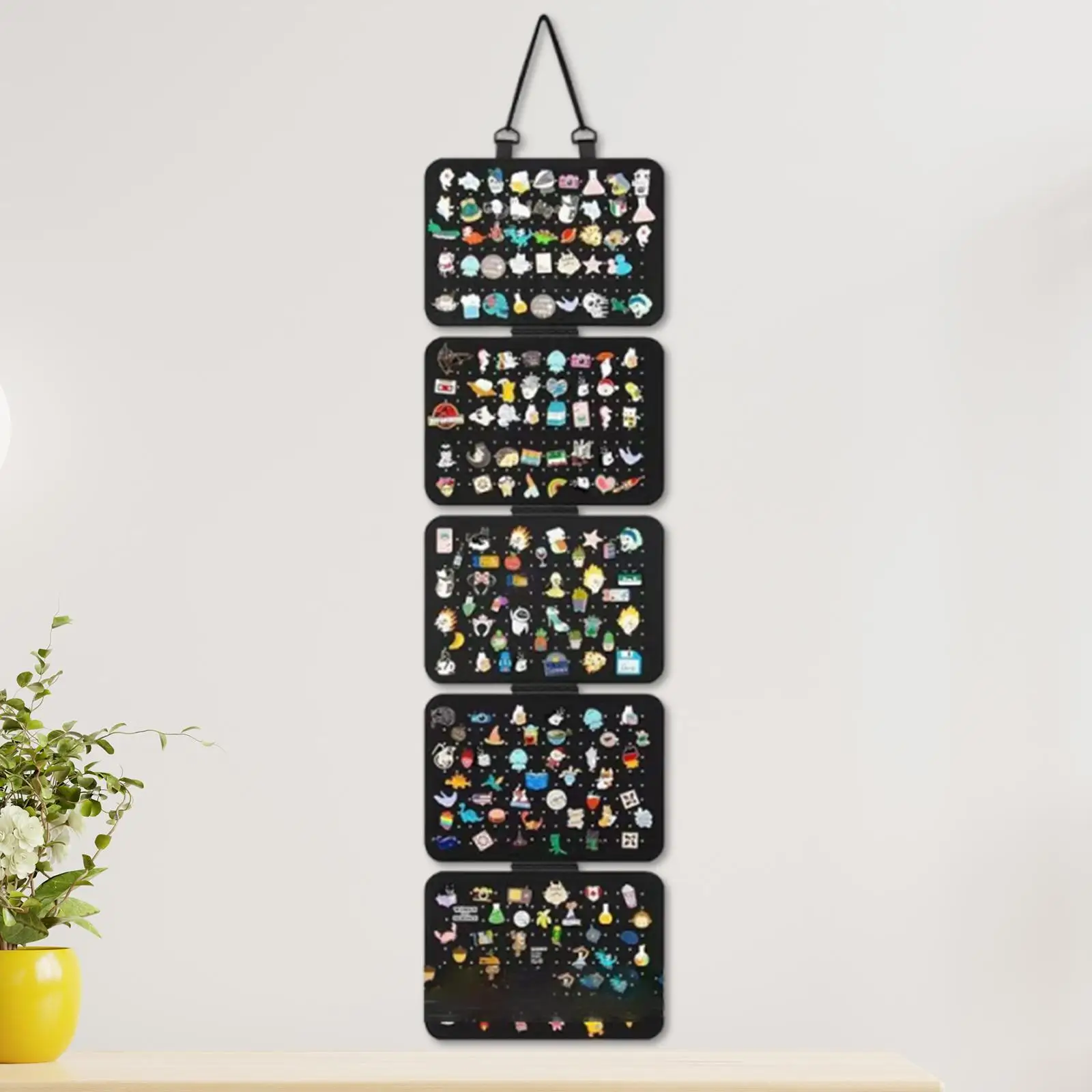 

Enamel Pin Display Panels Earrings Organizer Decor Collection Holder Felt Jewelry Storage Boards for Dorm Door Hanging Window