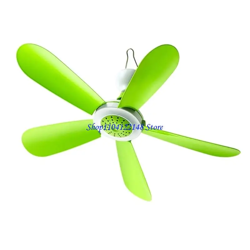 P9FA 5PCS Fan Set For ZOLEE 420Mm Ceiling Fan Green ABS Plastic 18Cm By 2.8Cm To 5.8Cm Replace Damaged Or Lost Leaves Check