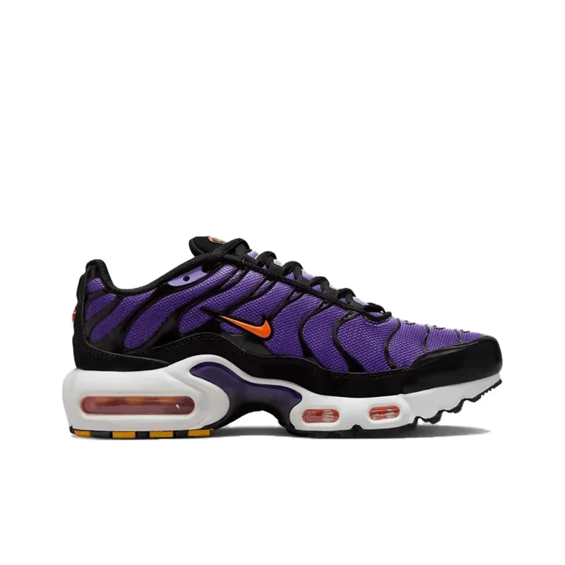 Nike Air Max Plus TN Women and Men Purple White Orange Anti-slip Abrasion-resistant Air-cushioned Sport Running Shoes CD0609-024