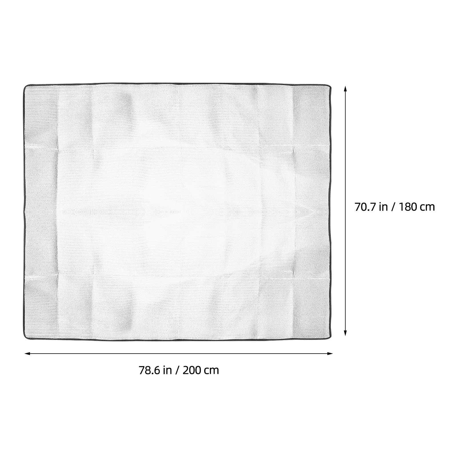 

Portable Outdoor Mat Picnic Camping Aluminum Foil Tent Sleeping Pad Lightweight Insulated Camping Gear Mat Insulated Tent