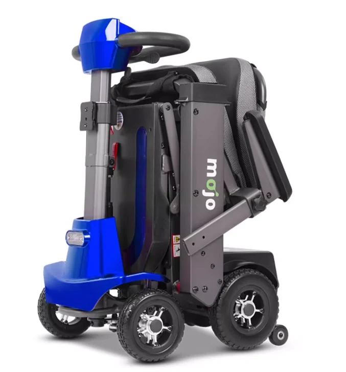 

China Aluminium Alloy Handicap Scooter Folded Medical 4 Wheels Scooter for Handicap
