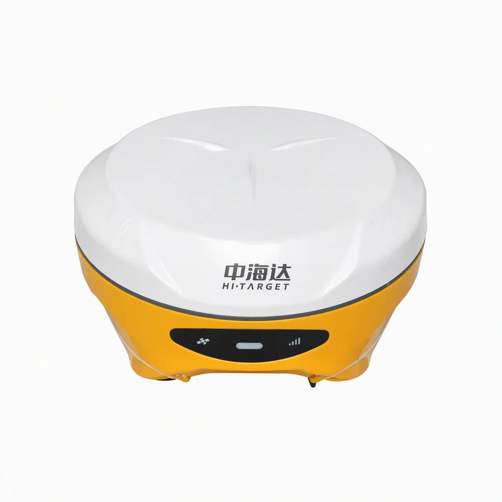 Hi-Target V300 GNSS RTK System 1408 Channels Base Rover Land Surveying Equipment with AR Visual Stakeout 60 Degree IMU Tilt