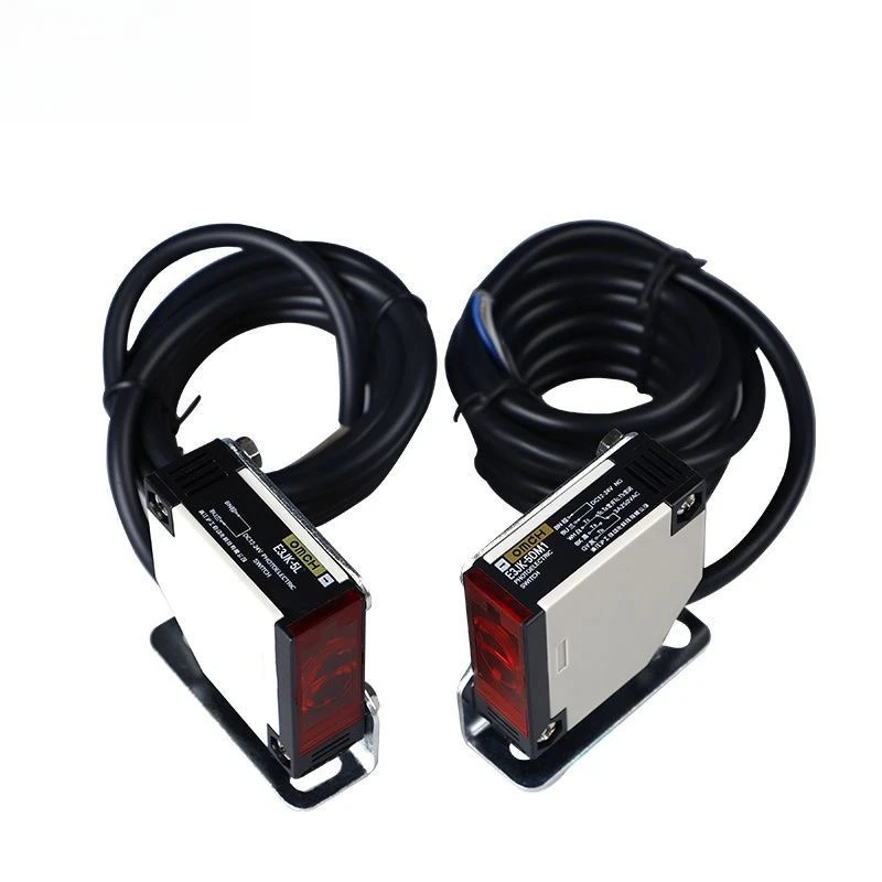 1pc E3JK-R4M1 リフレクター光電センサースイッチミラー付き光電センサーガレージドアアクセス制御信号用