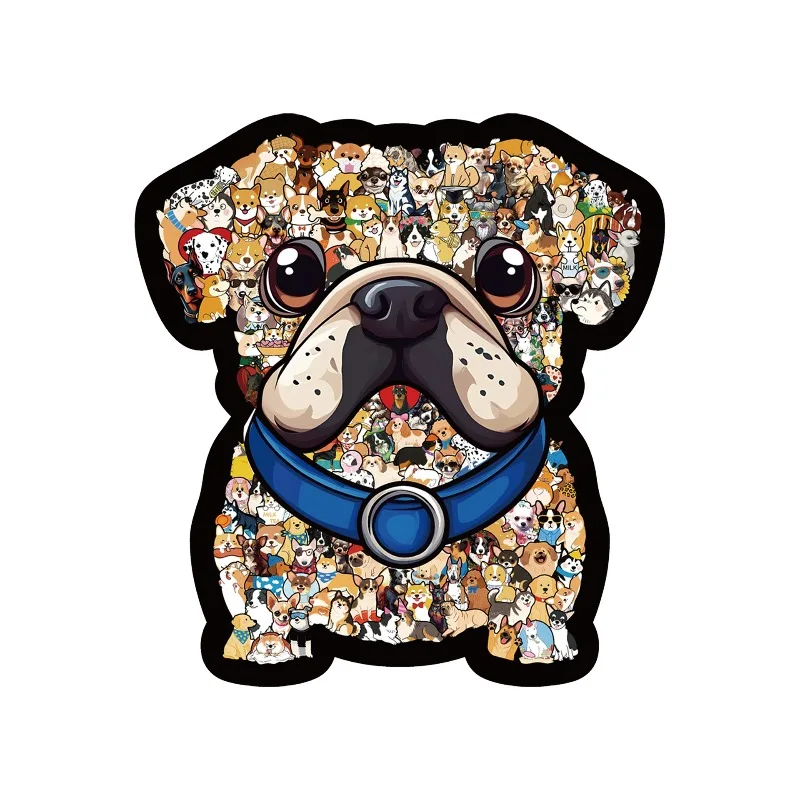 

Деревянные пазлы для взрослых в виде собак, нестандартные головоломки, развивающая игрушка, высококачественный декор для дома, настенное искусство, подарки на день рождения для детей