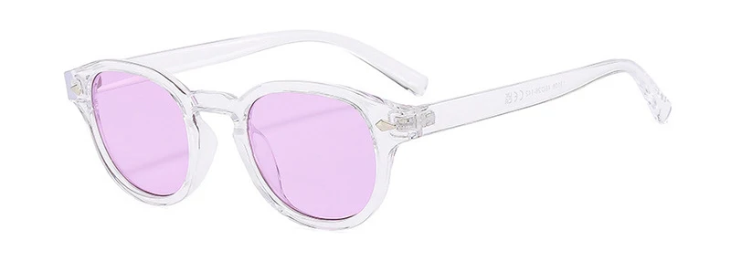 Neue mehrfarbige Retro-Sonnenbrille mit kleinem Rahmen, grenzüberschreitende europäische und amerikanische Sonnenbrille, vielseitig einsetzbar mit Metallscharnier