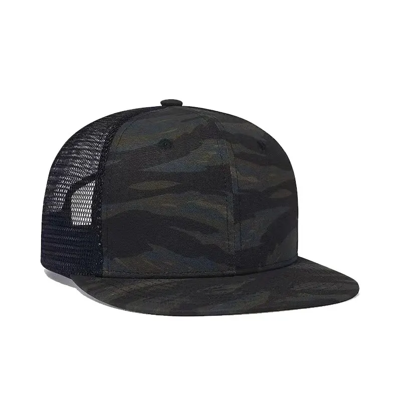 Unisex Dancer Camouflage Hip-hop Hats Spring Autumn Outdoor Adjustable Casual Baseball Caps Sunscreen Hat