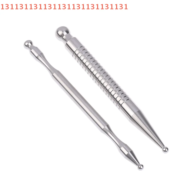 

1 шт., инструмент для массажа триггерных точек, инструмент для массажа глубоких тканей, ручка для акупунктуры, инструменты для рефлексологии лица, нержавеющая сталь