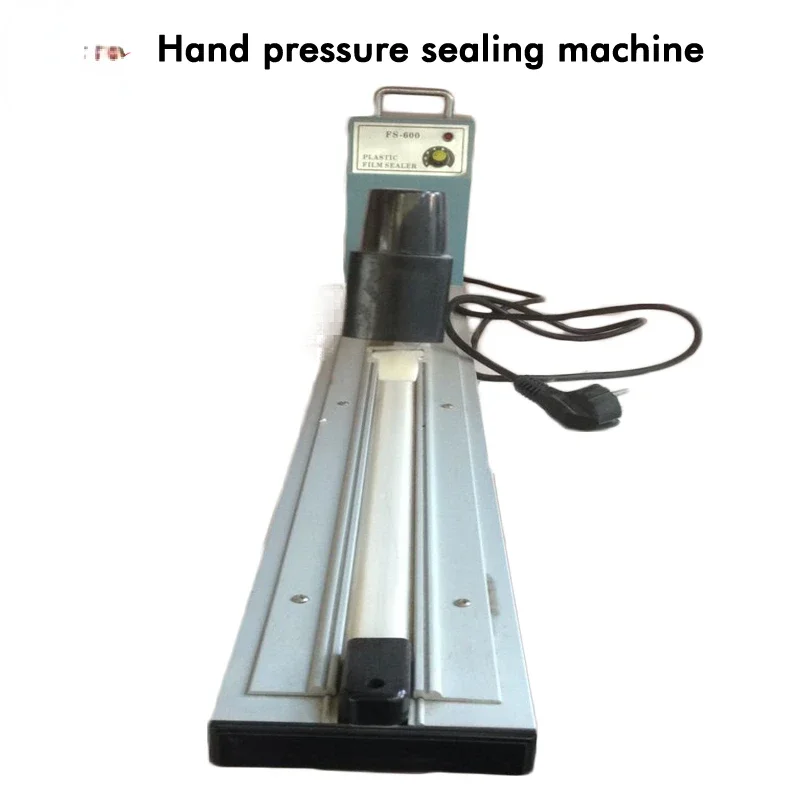 Hot SalesHand Pressure Sealing Machine FS-600 Long Sealing Machine Used Sealing Of Plastic Films And Aluminum Films 110/220V 1PC