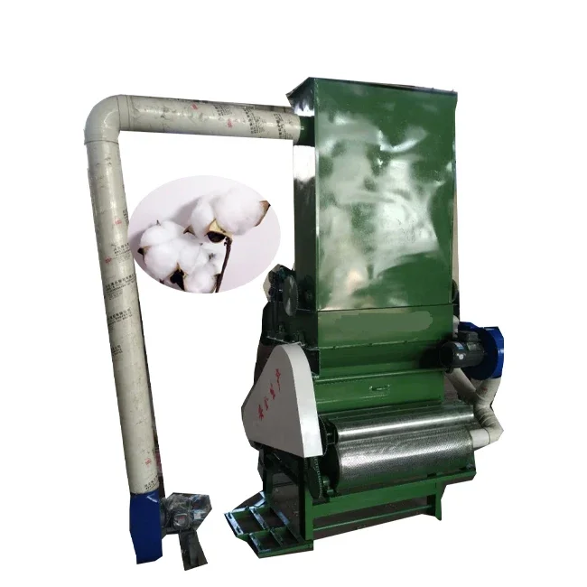 Cotton Fiber Seed Separator Machine Cotton Ginning Machine Price | Cotton Fiber Processing Machine