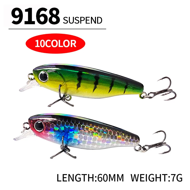 Minnow Luya 60mm – Señuelo de largo alcance para lubina - imagen 3