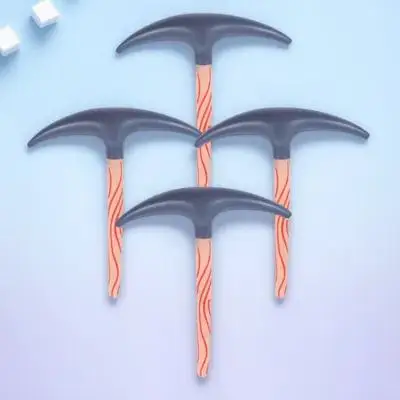 4 قطعة نفخ Pickaxe بالون حفلة الدعامة تفجير Pickaxe متعة الديكور عيد ميلاد بركة لصالح لعبة قابلة للنفخ بركة اللعب