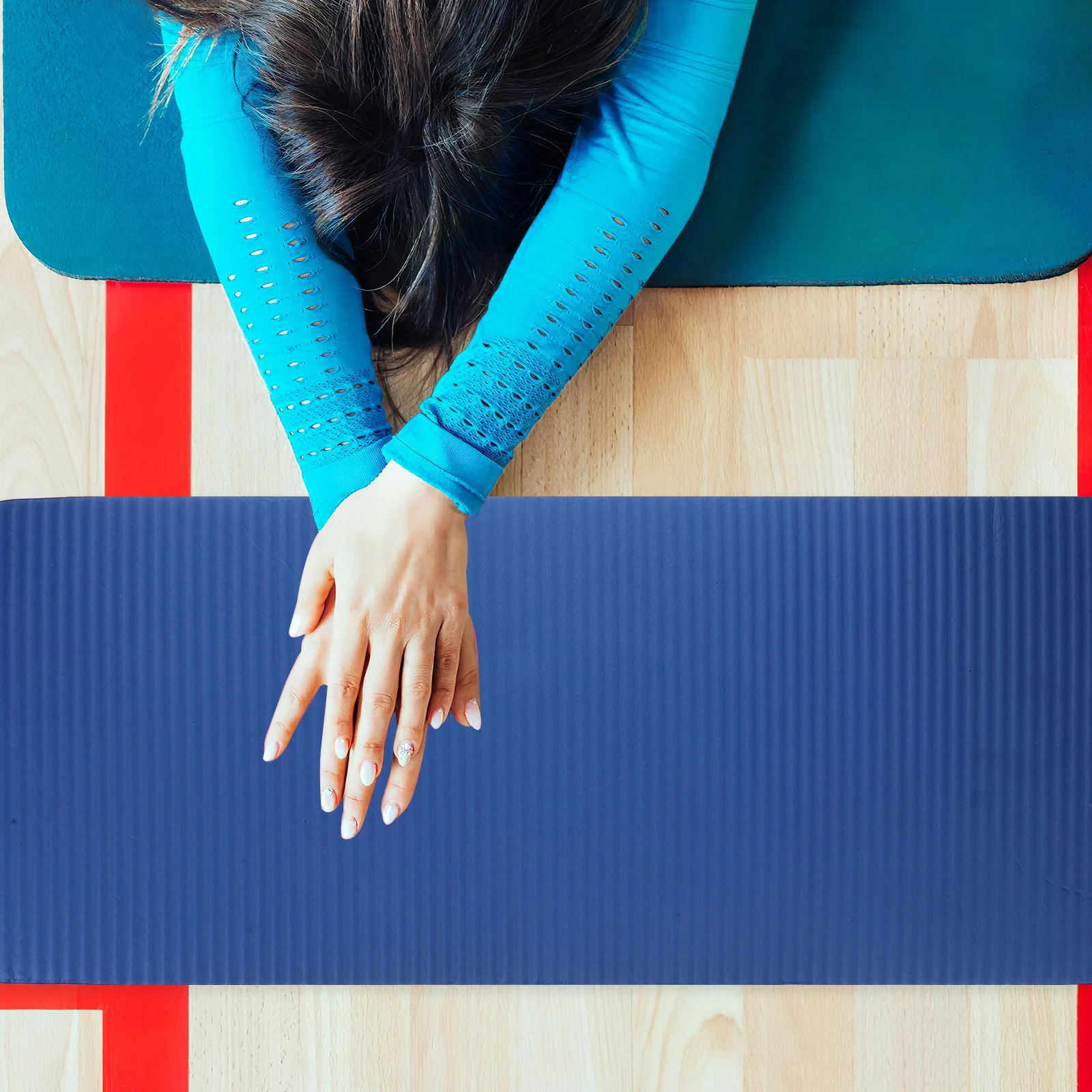 

Abdominal Knee Mat Floor Workout Pad Exercise Pads Cushion for Yoga Extra-thick