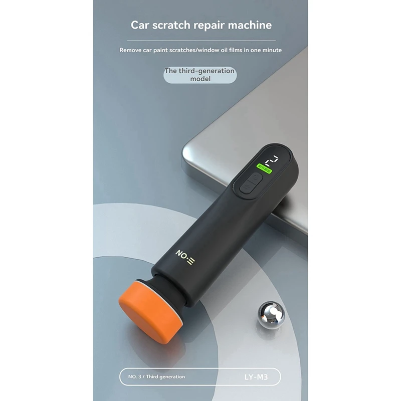 Super Sale 40W Cordless Car Polisher & Waxer Dual-Action Sanding Machine for Paint Scratch Repair Windshield Oil Film Removal