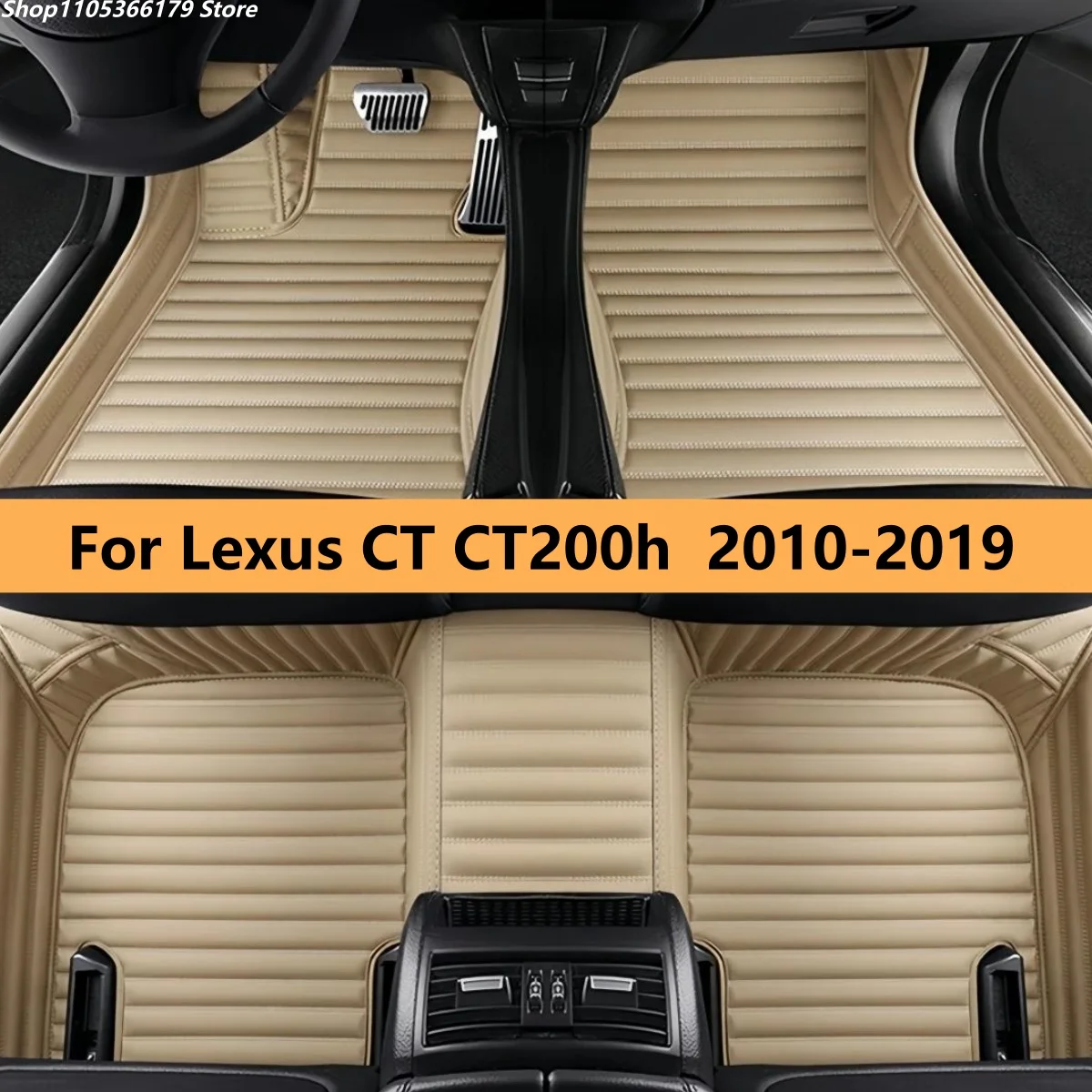 

Автомобильные коврики на заказ для Lexus CT CT200h 2010-2019 годов выпуска, автомобильные коврики-накладки
