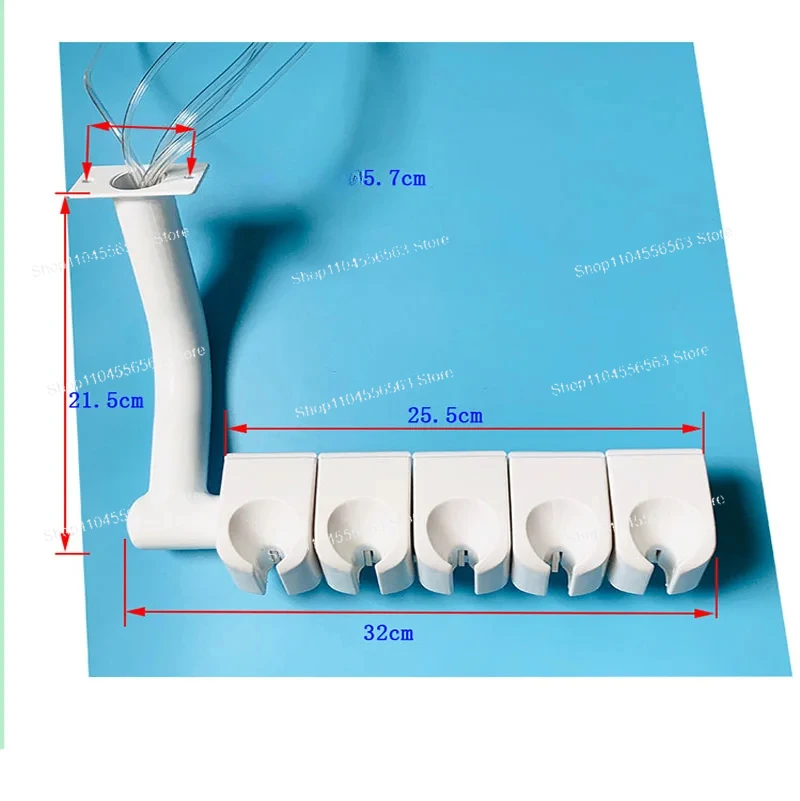 Dental Hanging Holder 3 Way Syringe Handpiece Holder Hanger Dental Chair Unit Spare Part SL1273