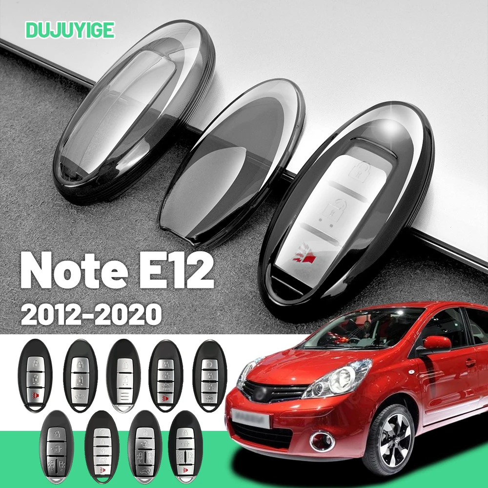

Clear TPU Car Key Case For Nissan Note E12 2012-2020 Key Fob Cover Protector Shell Auto Accessories 2013 2014 2015 2016 2017